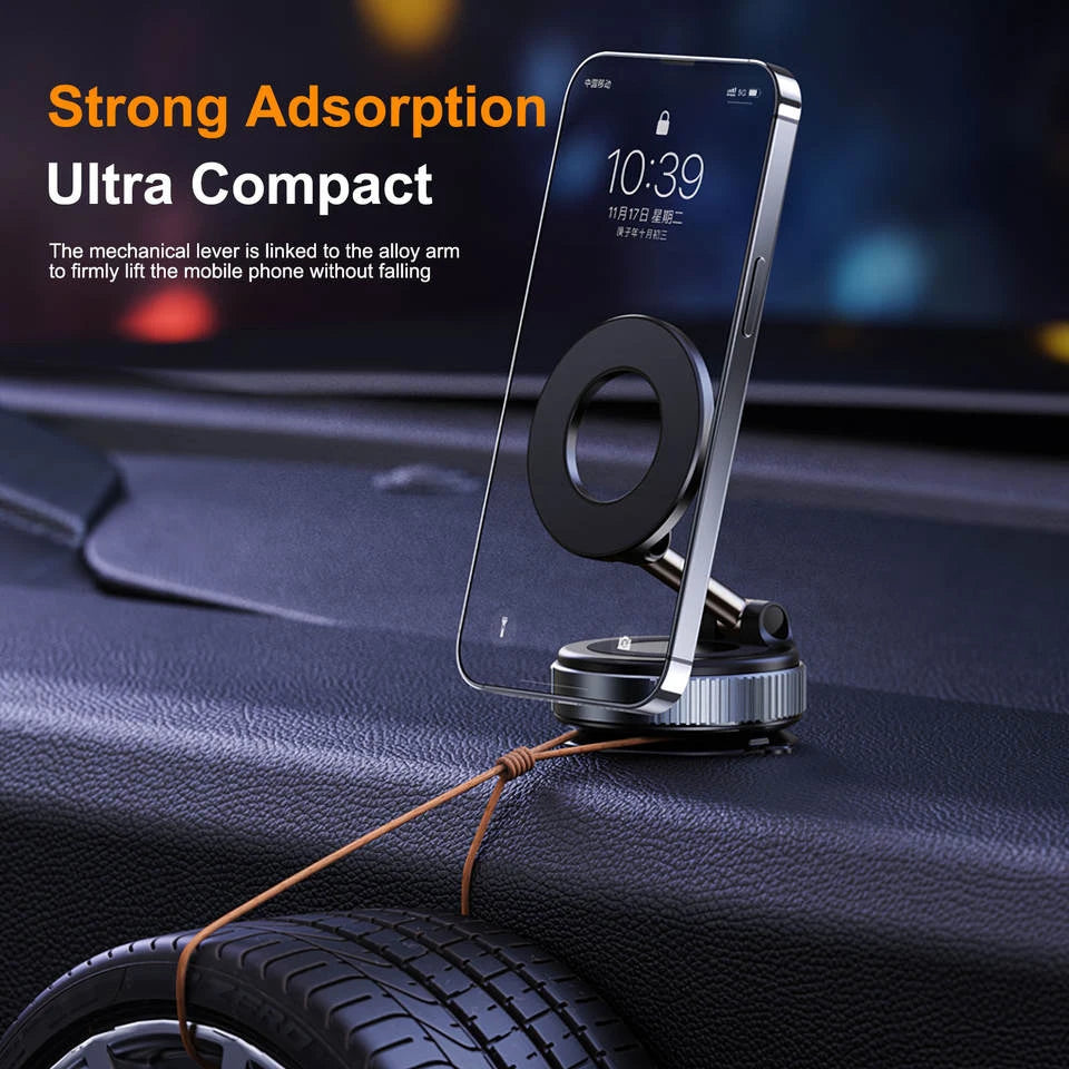 SNAPMOUNT® – Premium MagSafe Handyhalterung | 360° | Vakuum-Halterung