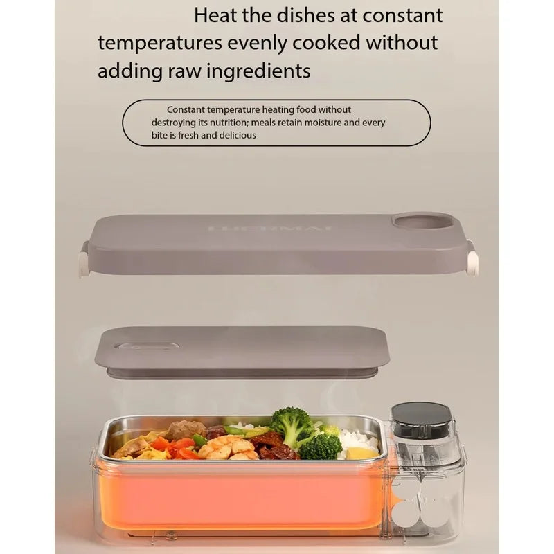 Wärmende Lunchbox aus Edelstahl