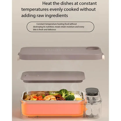 Wärmende Lunchbox aus Edelstahl