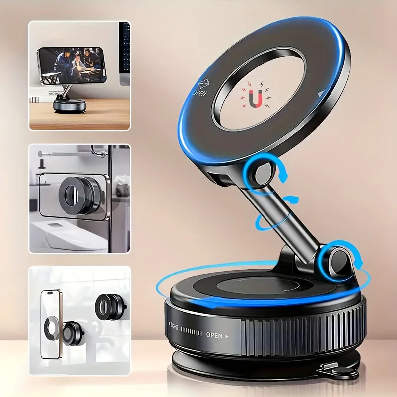 SNAPMOUNT® – Premium MagSafe Handyhalterung | 360° | Vakuum-Halterung